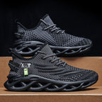 Men's Mesh Running Sneakers - Style 6214 front product view