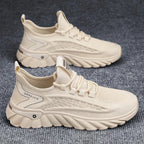 Men's Mesh Casual Sneakers - Style D815 front product view