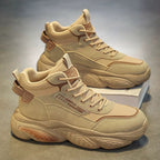 Men's Platform Outdoor Sneakers - Style F5E5 front product view