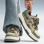 Men's Platform Skate Sneakers - Style 1DE7 front product view