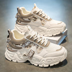 Men's Platform Running Sneakers - Style 6981 front product view