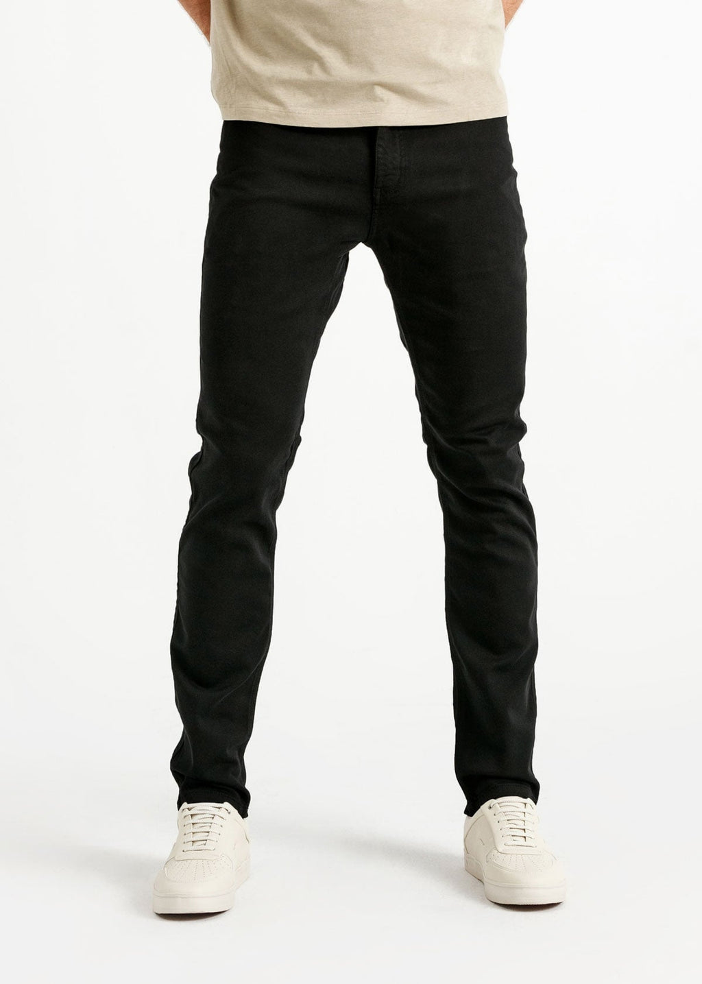 Men's Black Slim Fit Dress Sweatpant