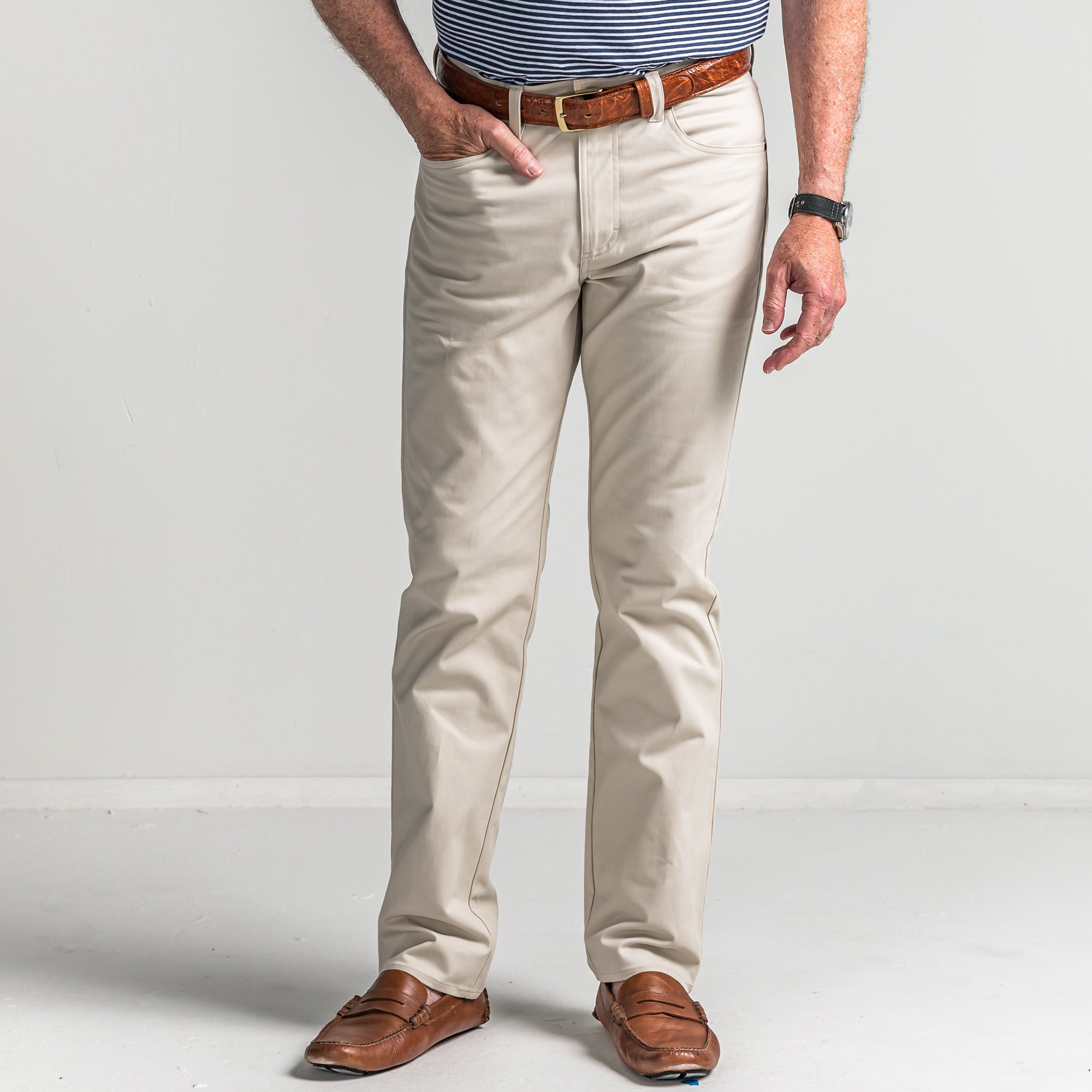 Classic Five Pocket Pant - Stone ¨C Onward Reserve