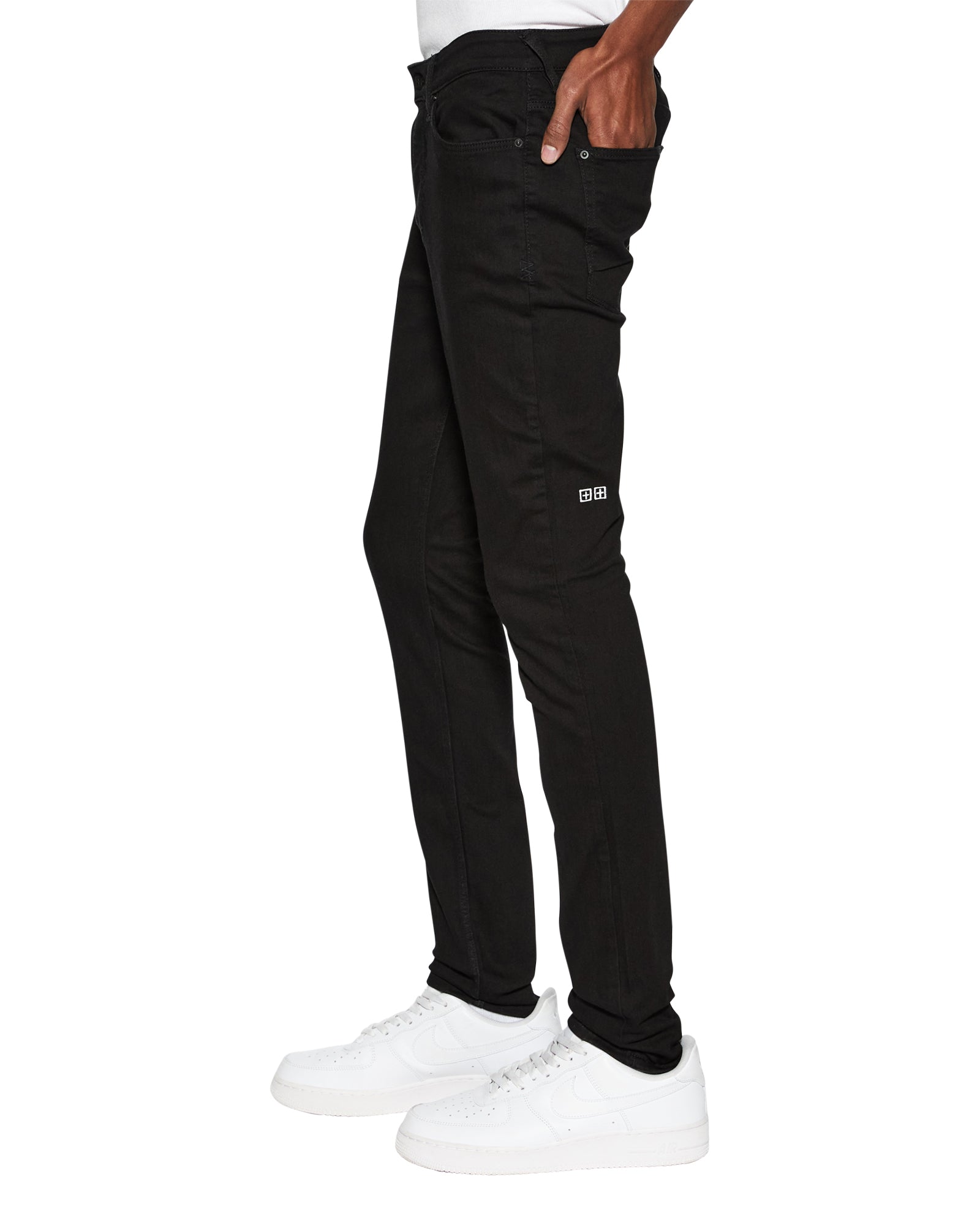 Mens Van Winkle Black Rebel Skinny Denim Jeans _ Ksubi ++