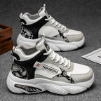 Men's High-Top Platform Casual Sneakers - Style B56F product view 2