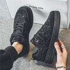 Men's Platform Retro Skate Sneakers - Style 68BF product view 2