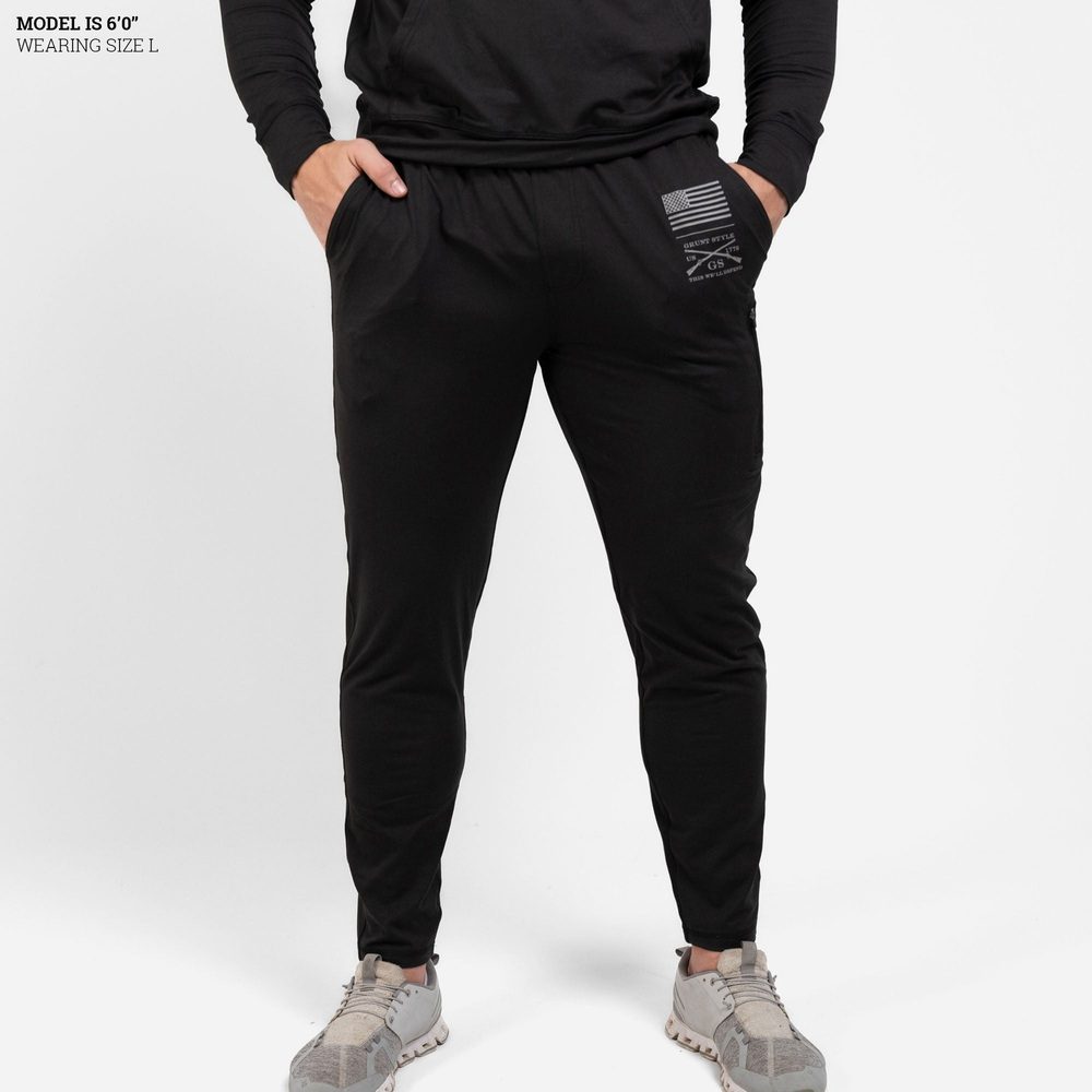 Men's All-Day Jogger - Heather Black ¨C Grunt Style, LLC