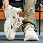 Men's Mesh Platform Running Sneakers - Style C4C7 product view 3
