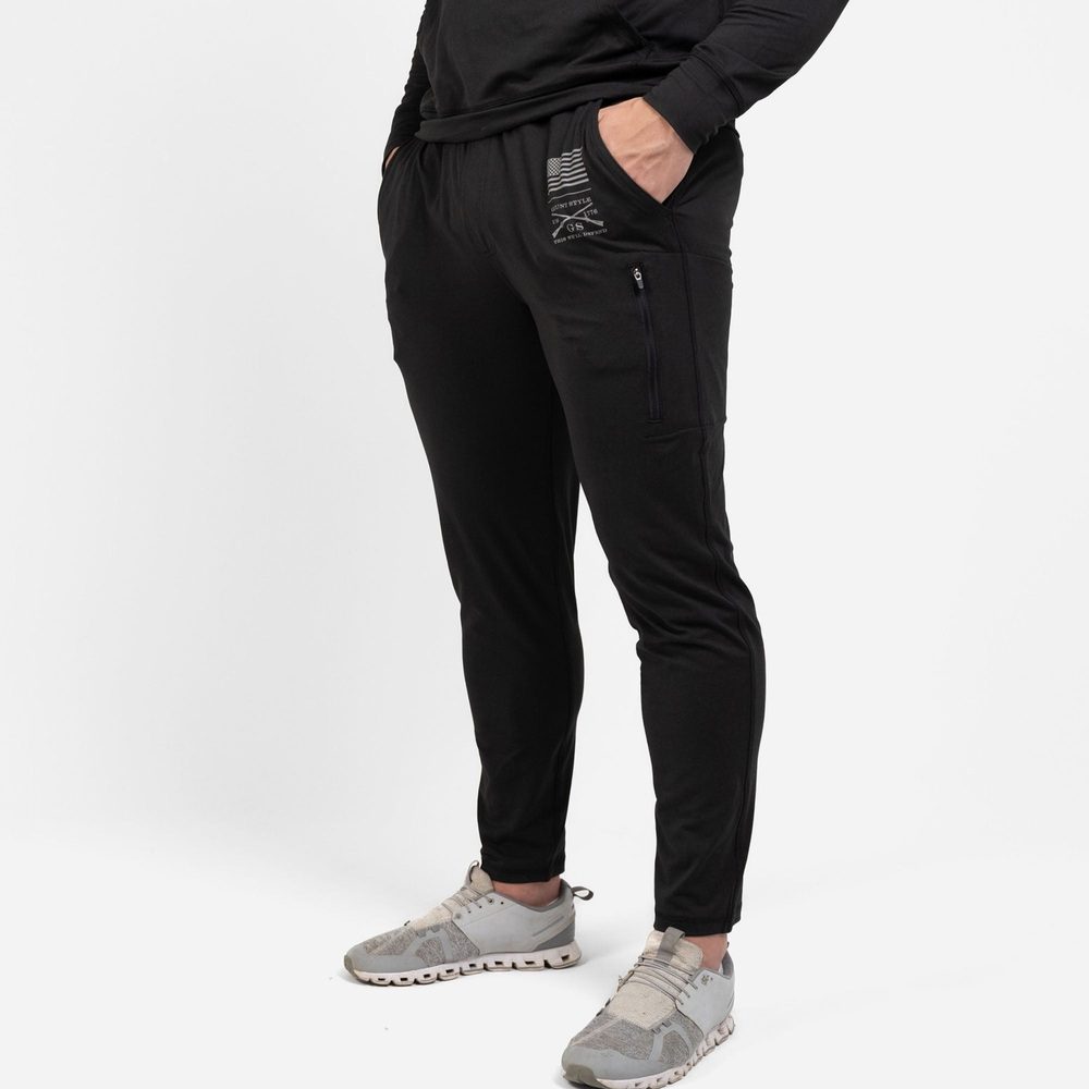 Men's All-Day Jogger - Heather Black ¨C Grunt Style, LLC