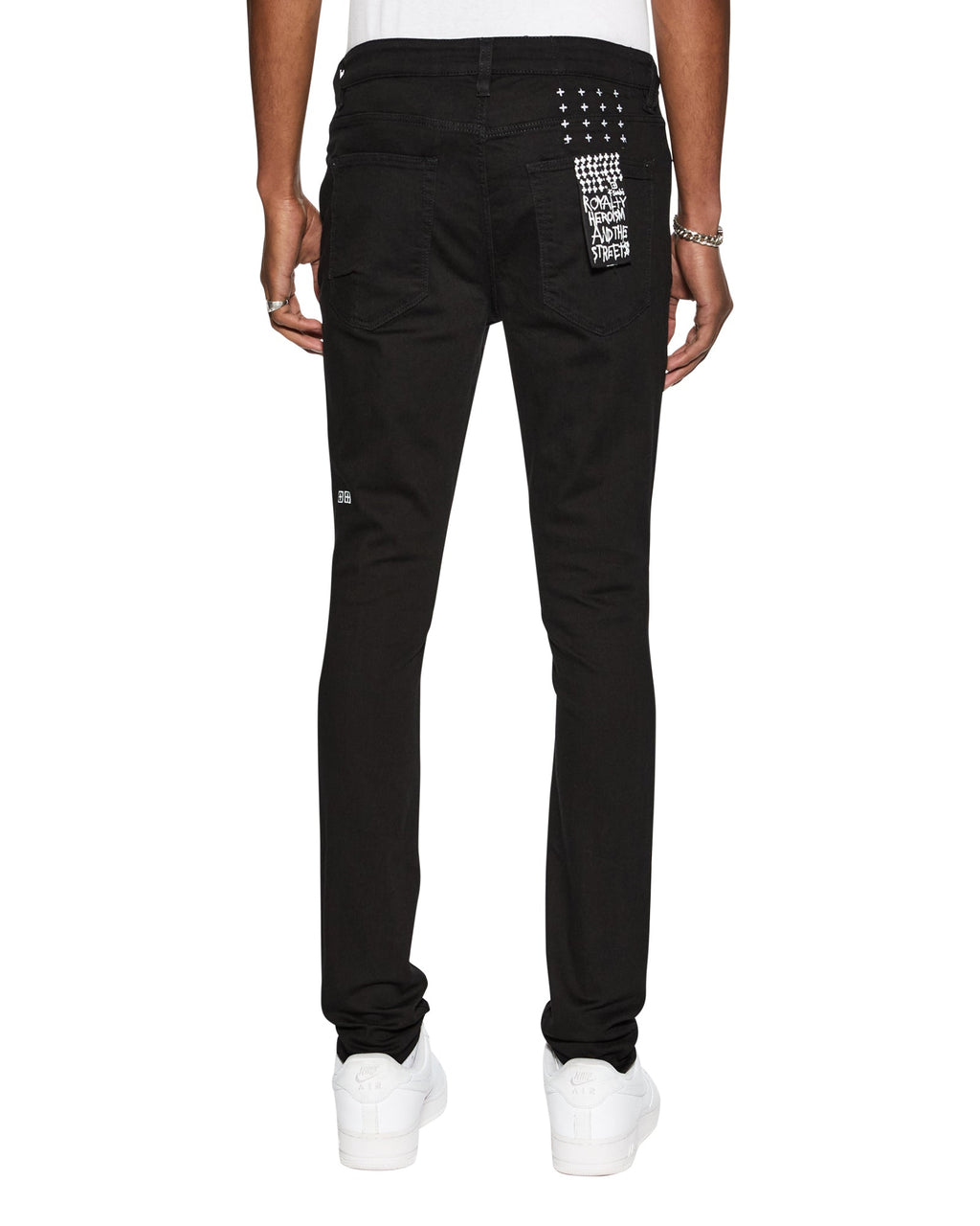 Mens Van Winkle Black Rebel Skinny Denim Jeans _ Ksubi ++