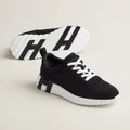 Hermès Bouncing Sneakers – Black Sculpted Fashion Shoes - view 1