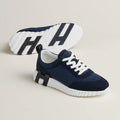 Hermès Bouncing Sneakers – Navy Sculpted Fashion Shoes - view 1