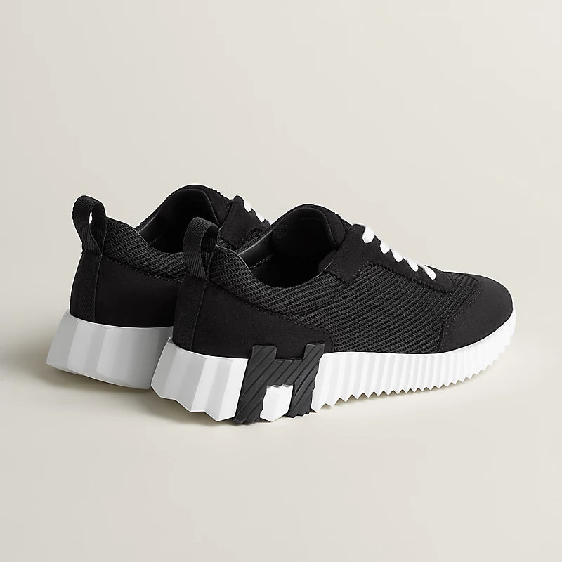 Hermès Bouncing Sneakers – Black Sculpted Fashion Shoes - view 3