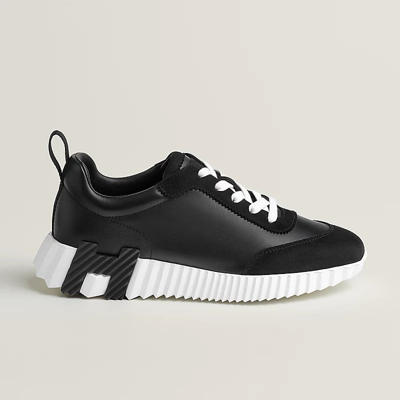 Hermès Bouncing Sneakers – Black Sculpted Fashion Shoes - view 2