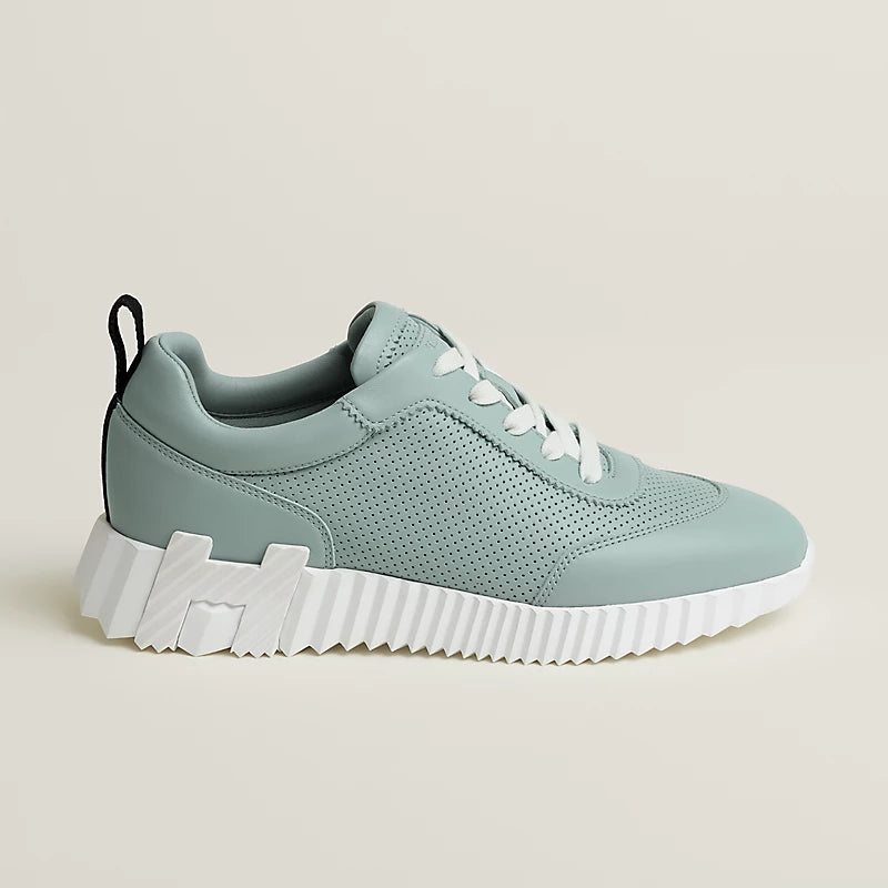 Hermès Bouncing Sneakers – Glacier Blue Sculpted Fashion Shoes - view 2