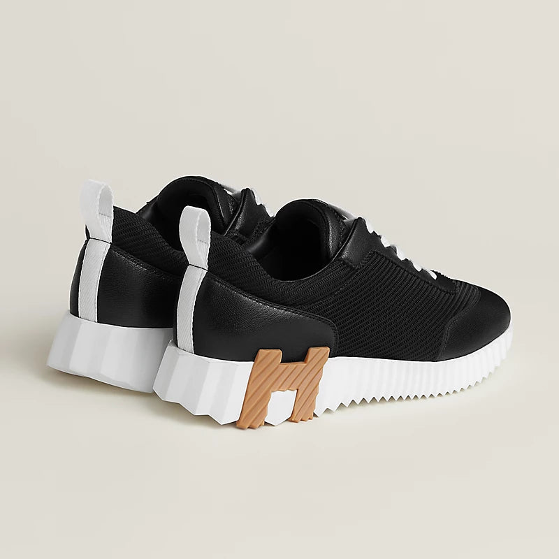 Hermès Bouncing Sneakers – Black Sculpted Fashion Shoes - view 3