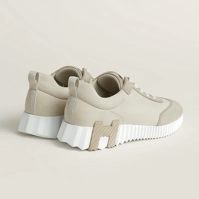 Hermès Bouncing Sneakers – Clay Beige Sculpted Fashion Shoes - view 3