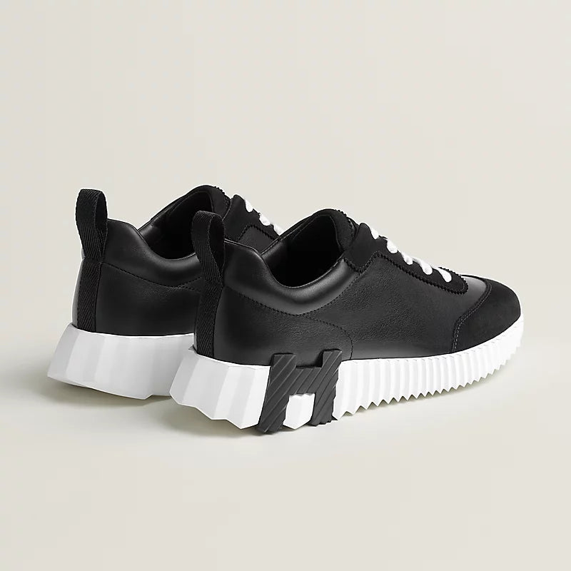 Hermès Bouncing Sneakers – Black Sculpted Fashion Shoes - view 3