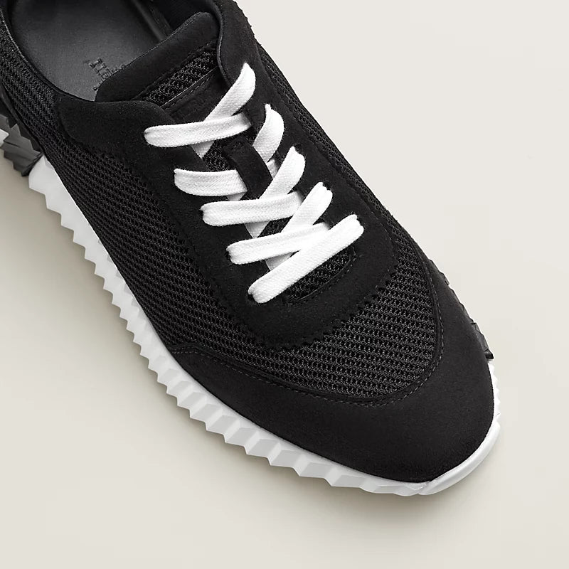Hermès Bouncing Sneakers – Black Sculpted Fashion Shoes - view 5