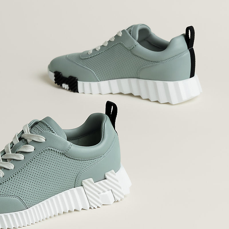 Hermès Bouncing Sneakers – Glacier Blue Sculpted Fashion Shoes - view 4