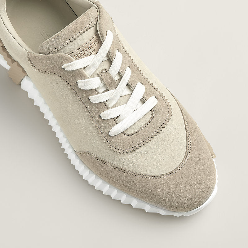Hermès Bouncing Sneakers – Clay Beige Sculpted Fashion Shoes - view 5