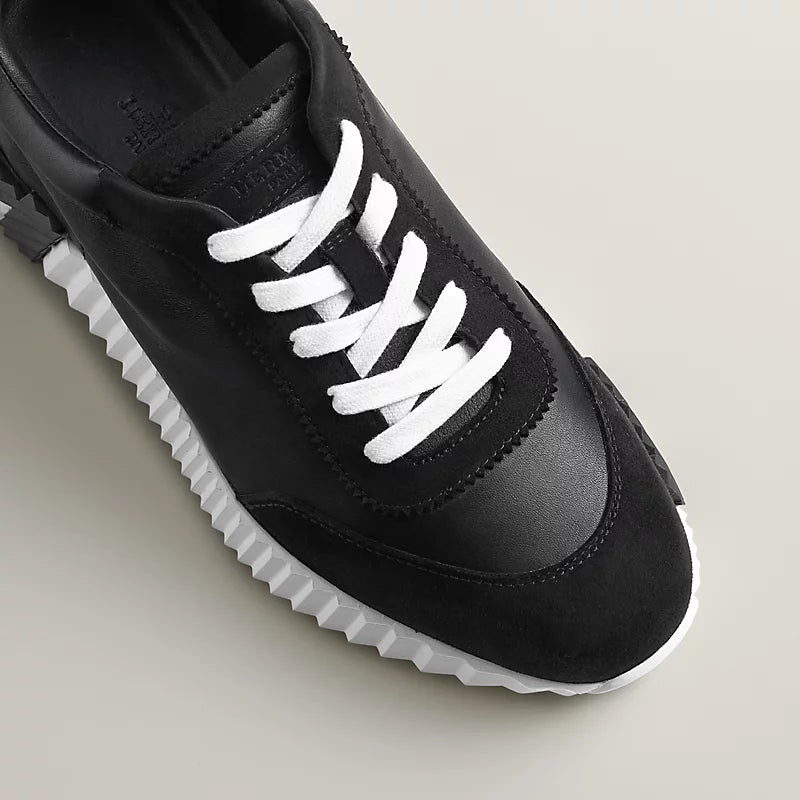 Hermès Bouncing Sneakers – Black Sculpted Fashion Shoes - view 5