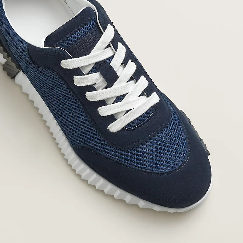 Hermès Bouncing Sneakers – Navy Sculpted Fashion Shoes - view 5