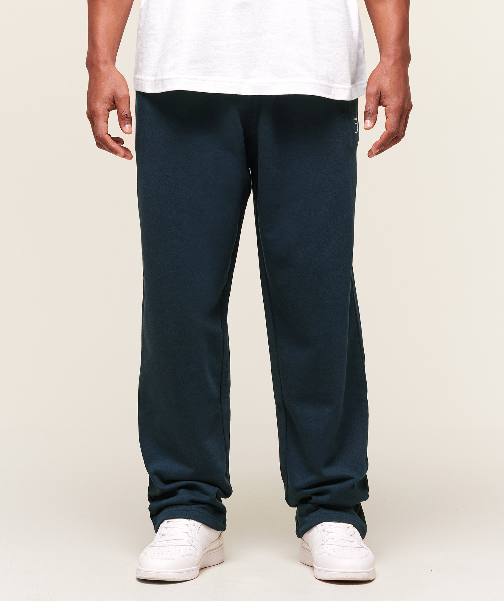 Gymshark Crest Straight Leg Joggers - Navy _ Gymshark