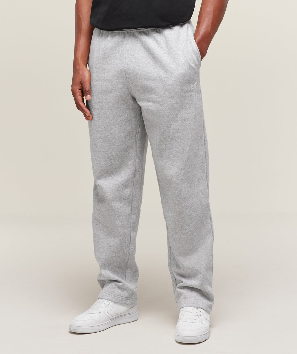 Gymshark Crest Straight Leg Joggers - Navy _ Gymshark