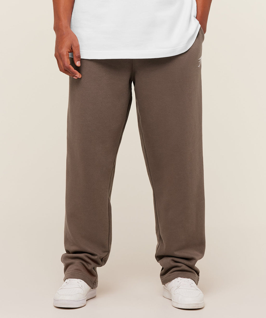Gymshark Crest Straight Leg Joggers - Navy _ Gymshark